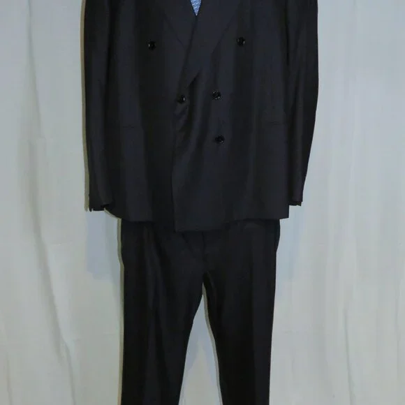 Ermenegildo Zegna Su Misura Esclusively Trofeo 600 Double Breasted Suit 52R